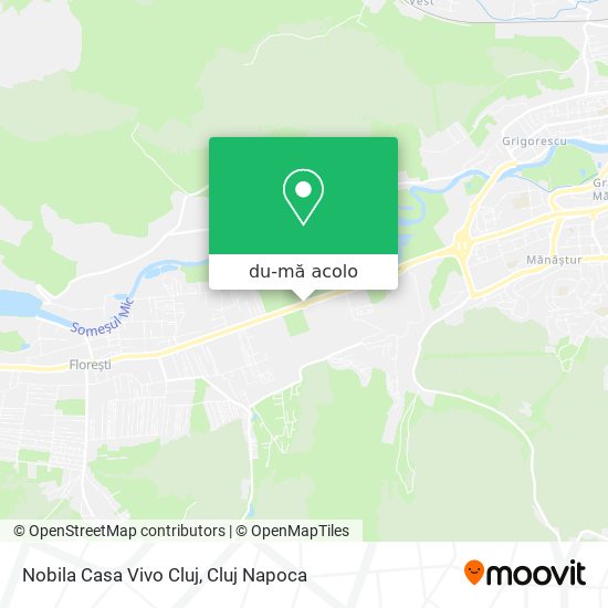 Hartă Nobila Casa Vivo Cluj