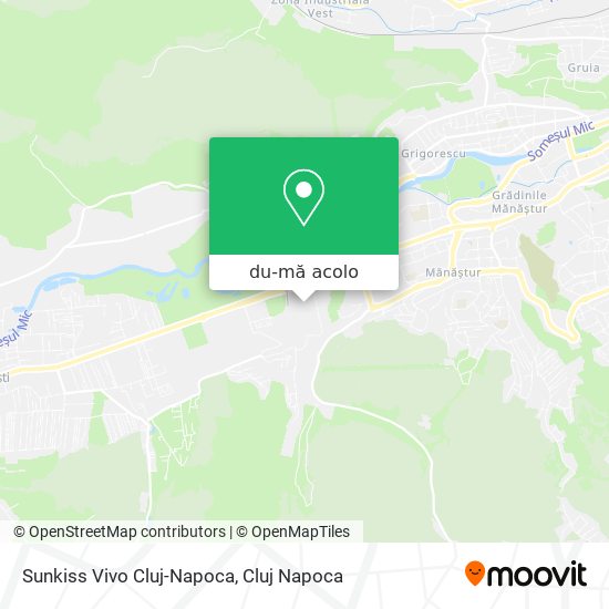 Hartă Sunkiss Vivo Cluj-Napoca
