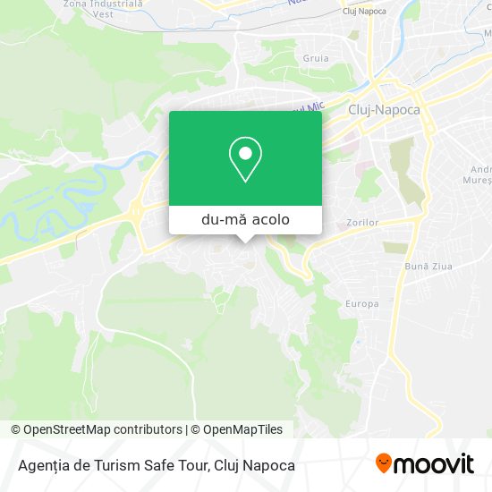 Hartă Agenția de Turism Safe Tour