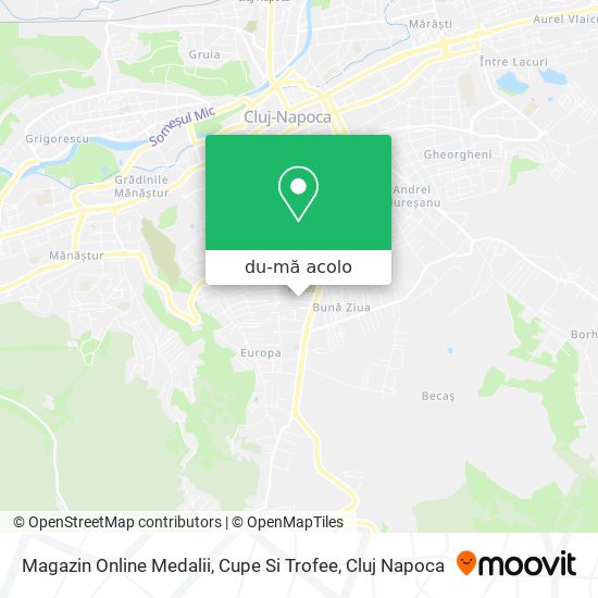 Hartă Magazin Online Medalii, Cupe Si Trofee