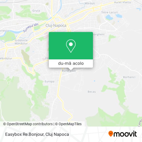 Hartă Easybox Re.Bonjour