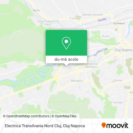 Hartă Electrica Transilvania Nord Cluj