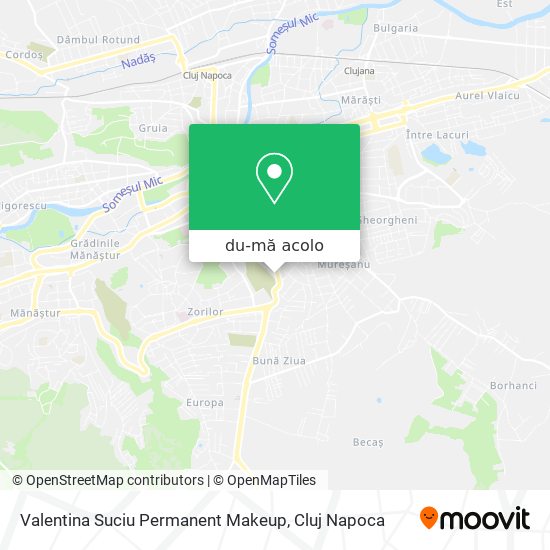 Hartă Valentina Suciu Permanent Makeup