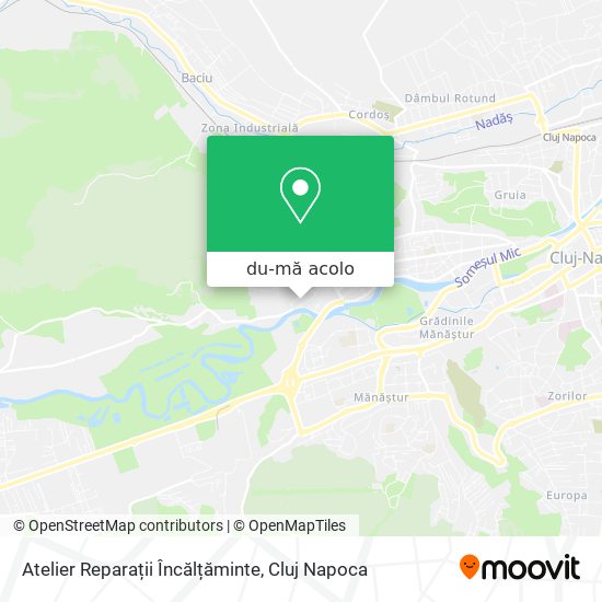 Hartă Atelier Reparații Încălțăminte