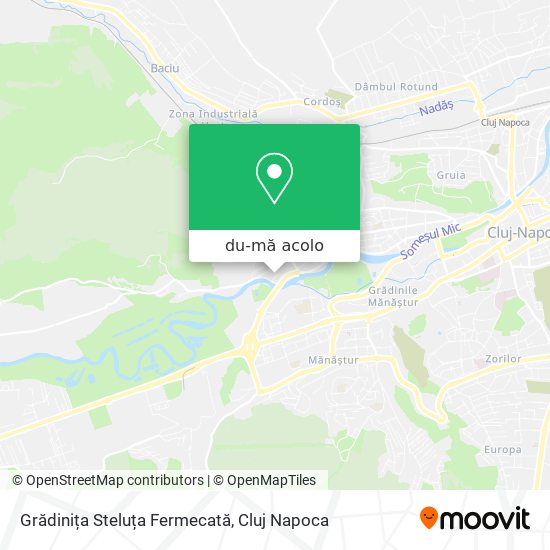 Hartă Grădinița Steluța Fermecată