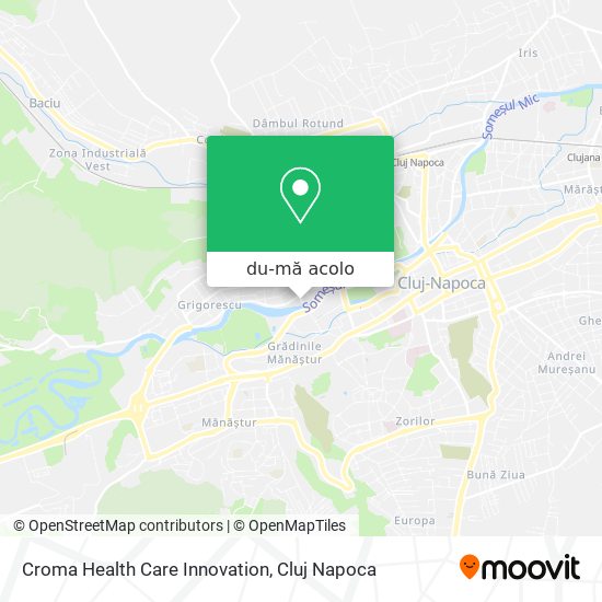 Hartă Croma Health Care Innovation