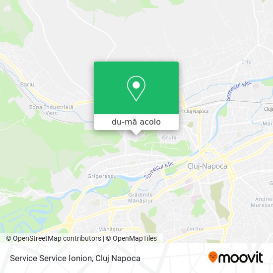 Hartă Service Service Ionion