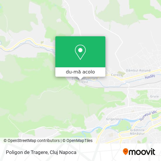 Hartă Poligon de Tragere