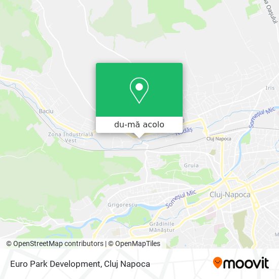 Hartă Euro Park Development