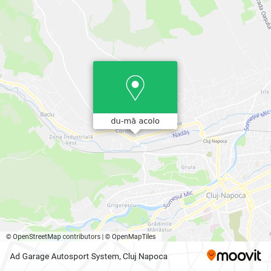 Hartă Ad Garage Autosport System