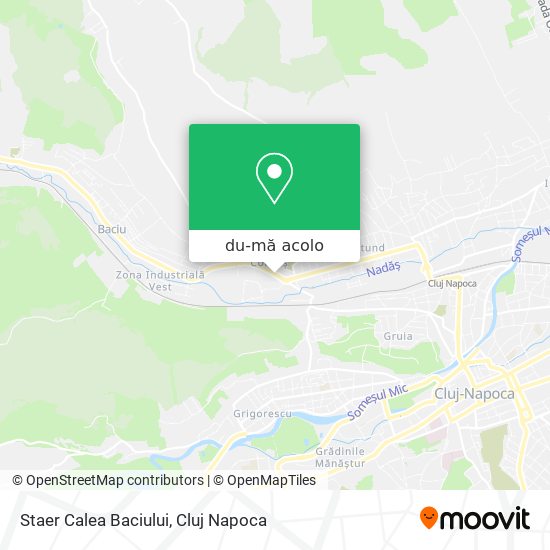 Hartă Staer Calea Baciului