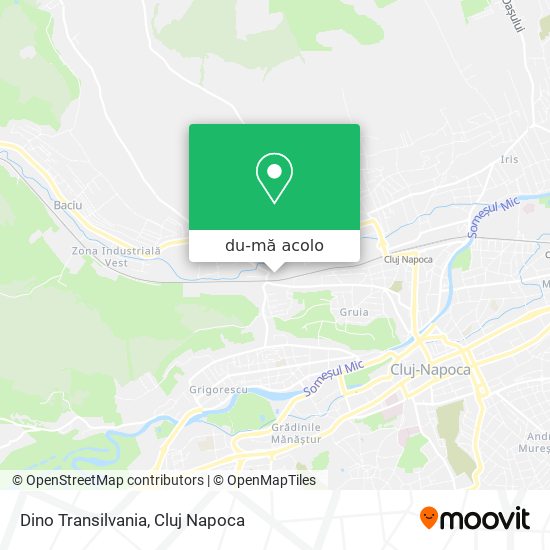 Hartă Dino Transilvania