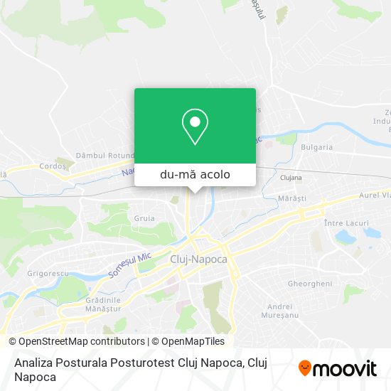Hartă Analiza Posturala Posturotest Cluj Napoca