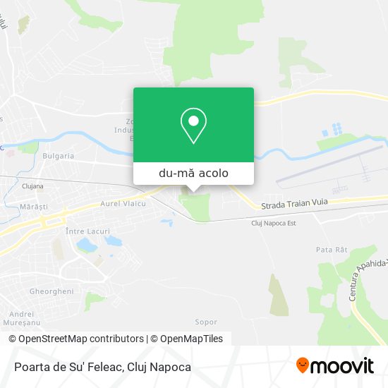 Hartă Poarta de Su' Feleac