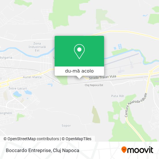 Hartă Boccardo Entreprise