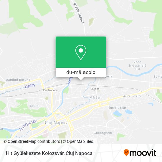 Hartă Hit Gyülekezete Kolozsvár