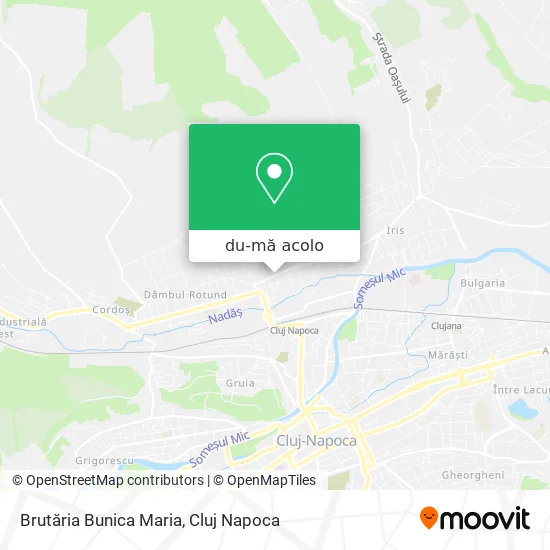 Hartă Brutăria Bunica Maria