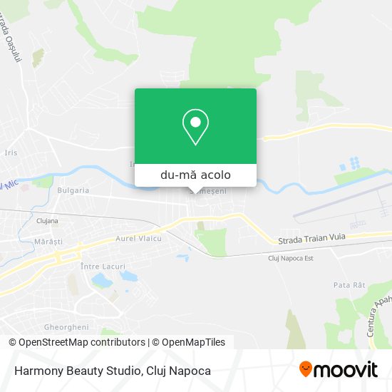 Hartă Harmony Beauty Studio