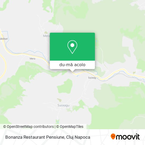 Hartă Bonanza Restaurant Pensiune