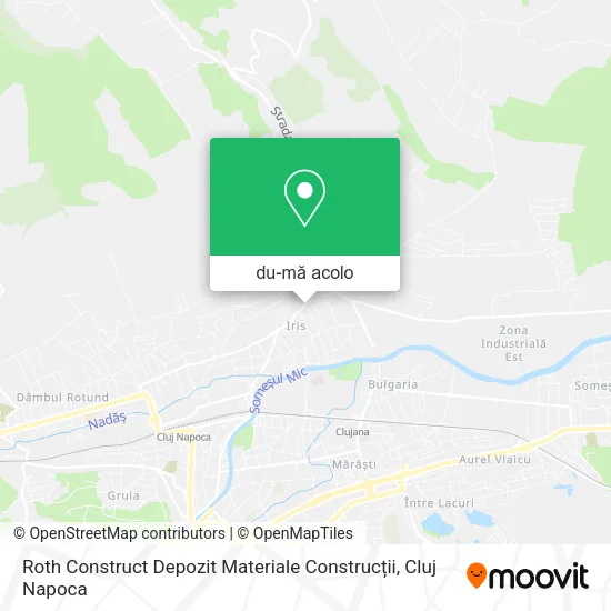 Hartă Roth Construct Depozit Materiale Construcții
