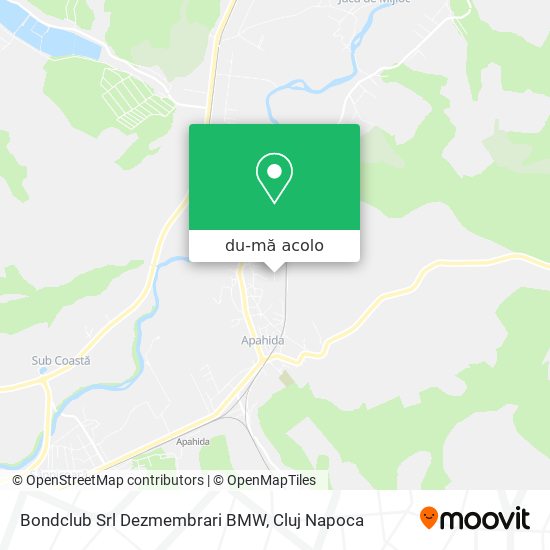 Hartă Bondclub Srl Dezmembrari BMW
