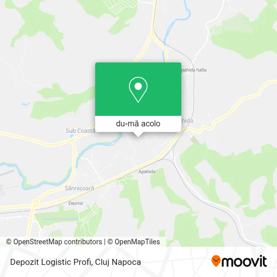 Hartă Depozit Logistic Profi