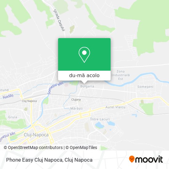 Hartă Phone Easy Cluj Napoca