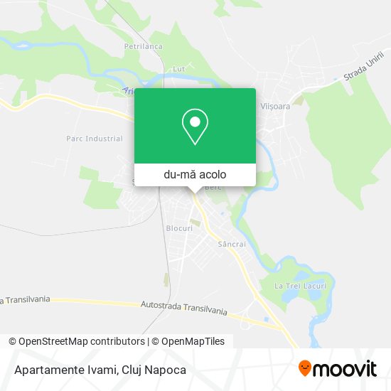 Hartă Apartamente Ivami