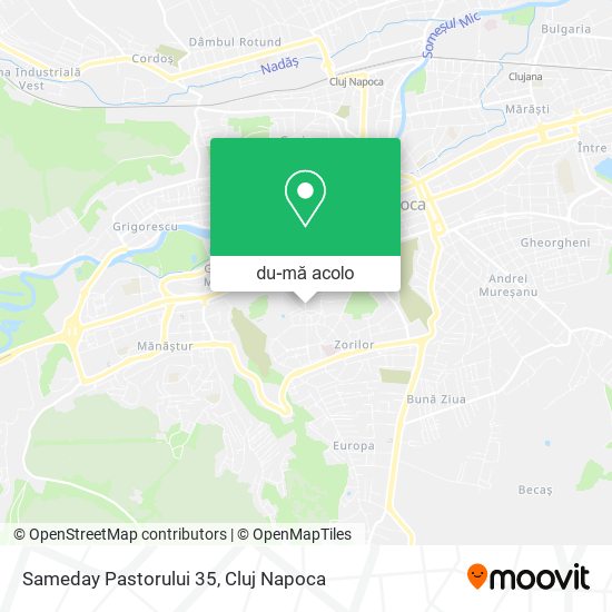 Hartă Sameday Pastorului 35