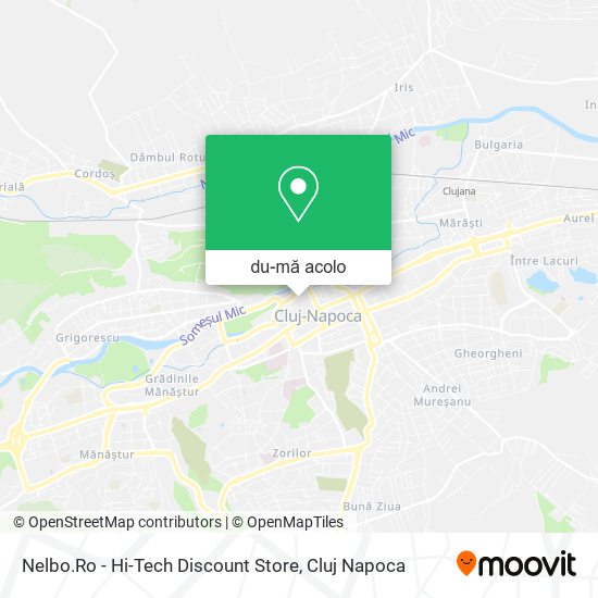 Hartă Nelbo.Ro - Hi-Tech Discount Store