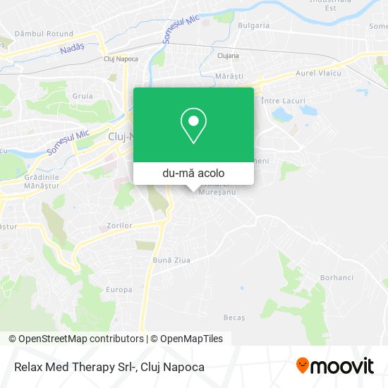 Hartă Relax Med Therapy Srl-