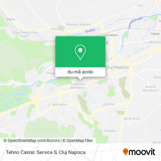 Hartă Tehno Casnic Service S