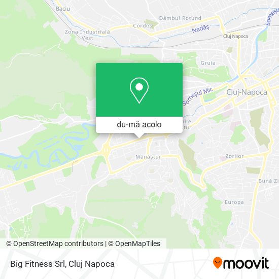 Hartă Big Fitness Srl