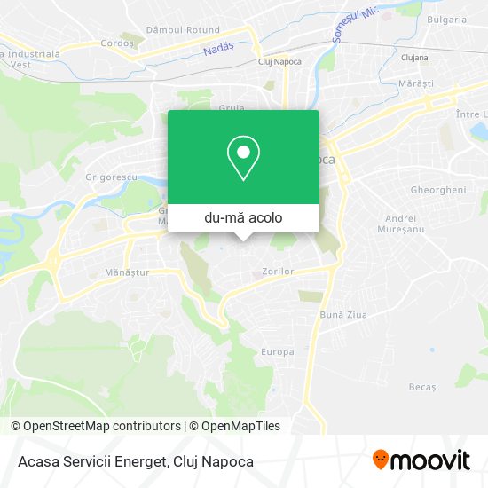 Hartă Acasa Servicii Energet