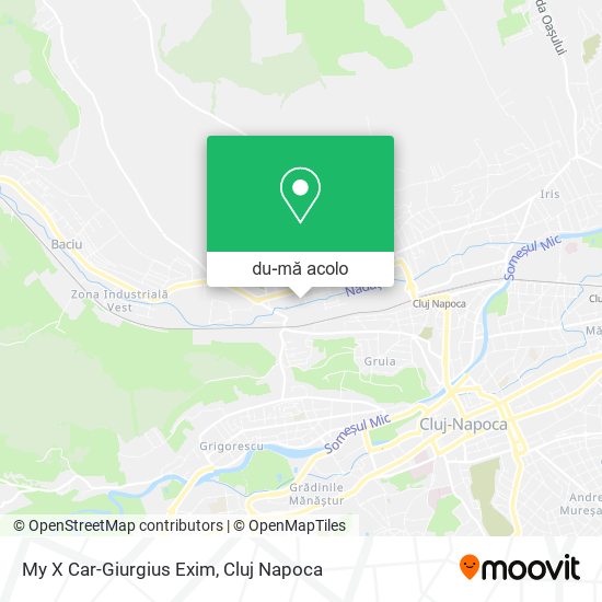 Hartă My X Car-Giurgius Exim