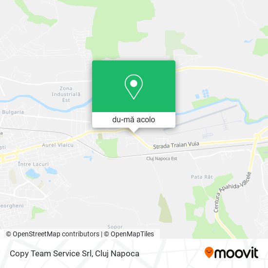 Hartă Copy Team Service Srl