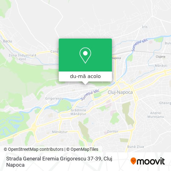 Hartă Strada General Eremia Grigorescu 37-39