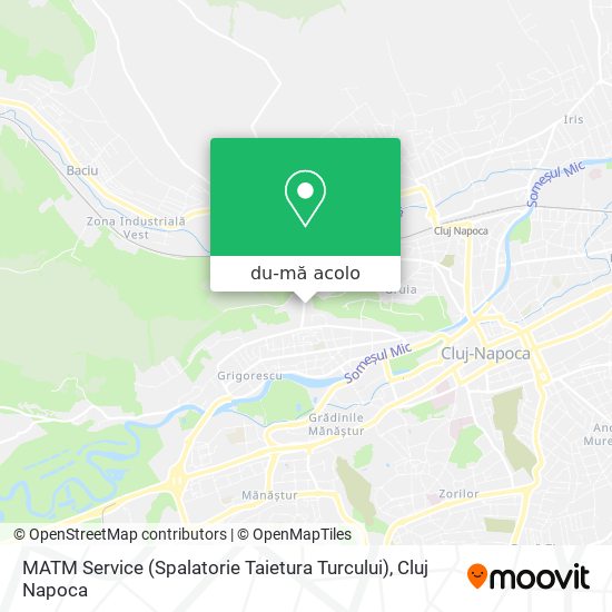 Hartă MATM Service (Spalatorie Taietura Turcului)