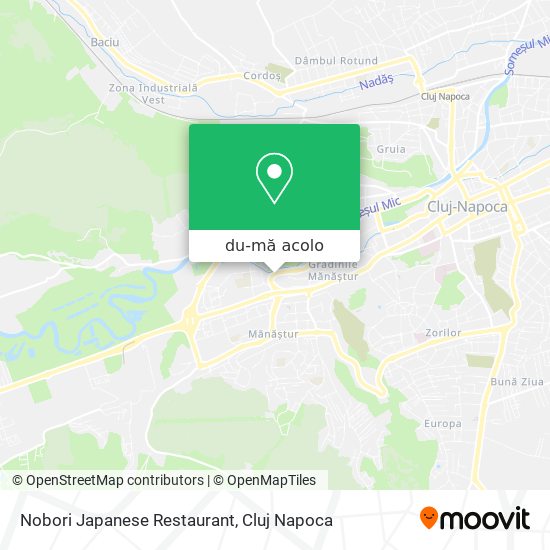 Hartă Nobori Japanese Restaurant