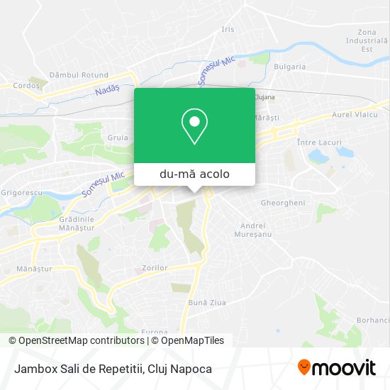 Hartă Jambox Sali de Repetitii