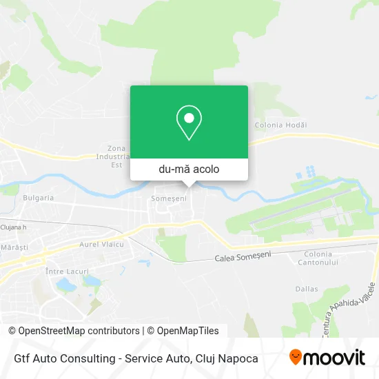 Hartă Gtf Auto Consulting - Service Auto