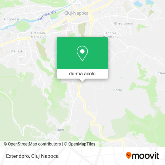 Hartă Extendpro