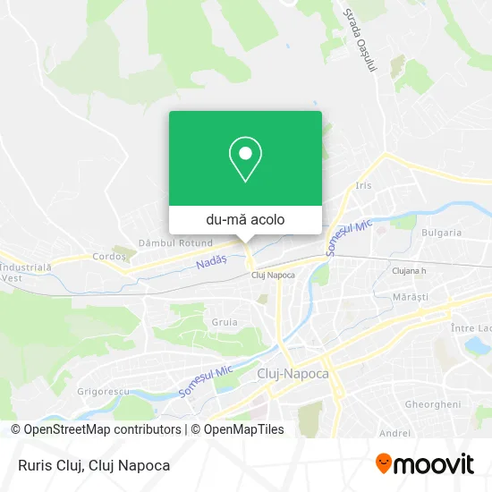 Hartă Ruris Cluj