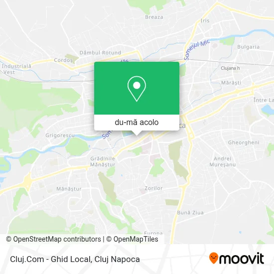 Hartă Cluj.Com - Ghid Local