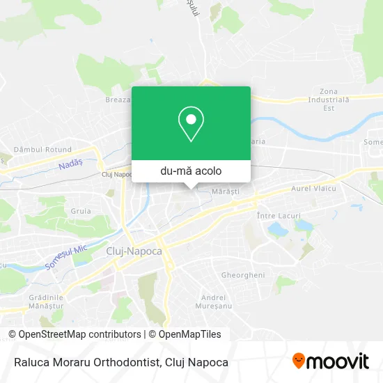 Hartă Raluca Moraru Orthodontist