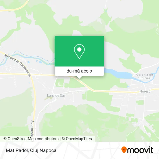 Hartă Mat Padel
