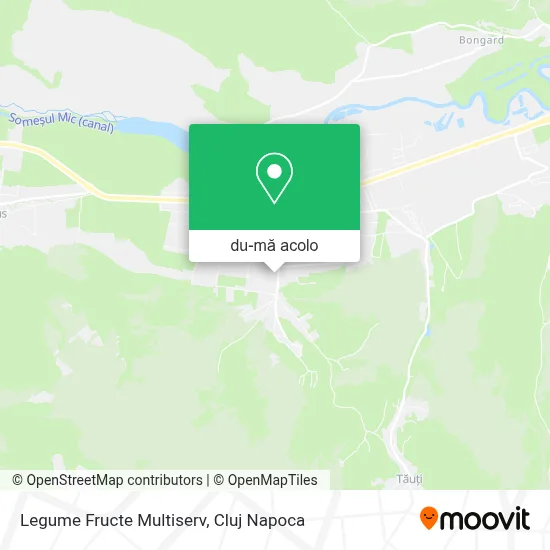 Hartă Legume Fructe Multiserv