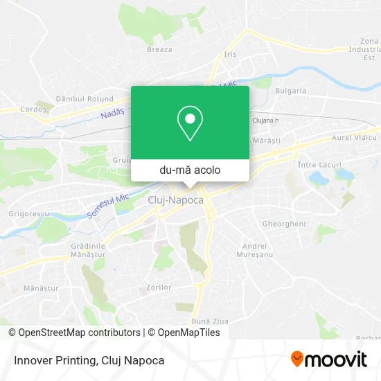 Hartă Innover Printing