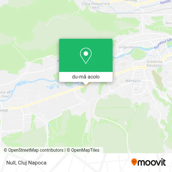 Hartă Null