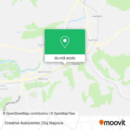 Hartă Creative Autocenter
